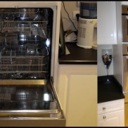 Lave vaisselle + colonne de cuisson